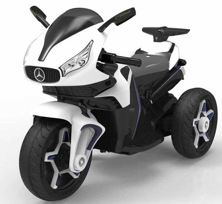 Educación temprana Viajar en coche para niños Rojo/Blanco/Azul Mini eléctrico de tres ruedas motocicleta