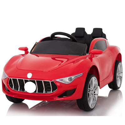 2 asientos Ride On Toys Coche eléctrico para niños de 2 años con 2.4G R / C / Luces LED / Música
