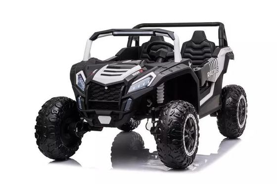 555 * 2 Motor Blanco 24V Niños Viajan en Auto 2022 UTV eléctrico recargable con dos asientos