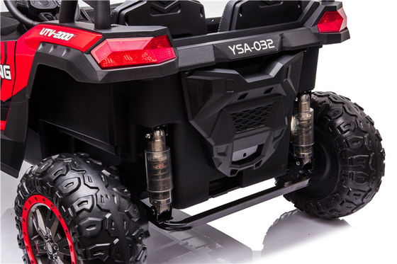 555 * 2 Motor Blanco 24V Niños Viajan en Auto 2022 UTV eléctrico recargable con dos asientos