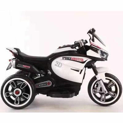 Triciclo de motocicleta eléctrica de 6v de batería para niños con música y motor ligero 380 * 2