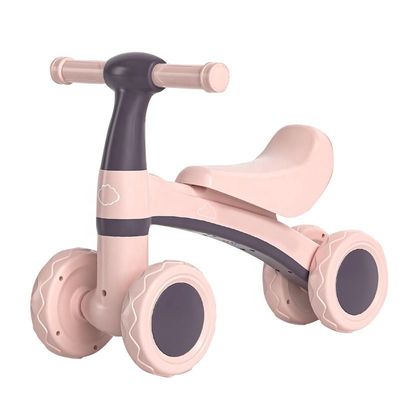 PP plástico bebé pulgadas sin pedales balance bicicleta scooter coche para niños pasear en bicicleta
