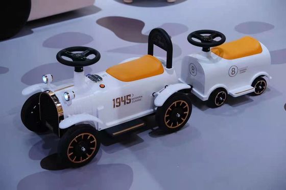 Tipo de plástico de tipo PP Los niños balancín paseo en automóviles para niños de 2 años de edad Función de educación temprana