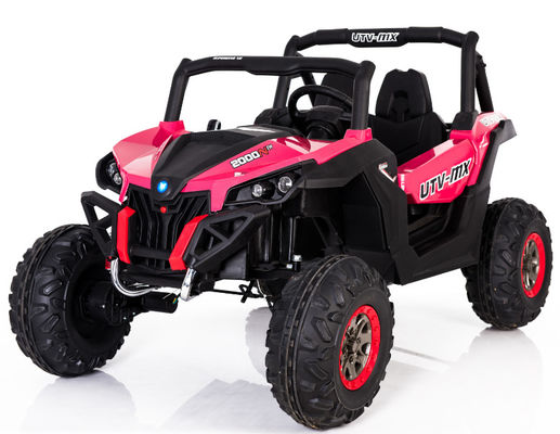 Ride On Toy Style 2 asientos Grandes coches eléctricos UTV para niños juguete con control remoto 12V