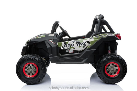 Ride On Toy Style 2 asientos Grandes coches eléctricos UTV para niños juguete con control remoto 12V