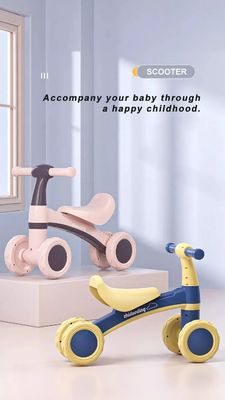 2023 Bicicleta de balance de plástico scooter coche para niños rosa/azul bicicleta sin pedal