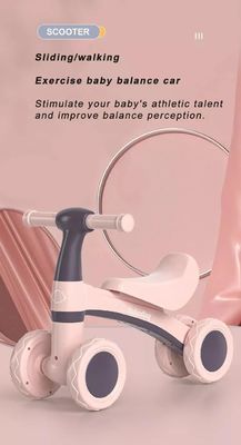 2023 Bicicleta de balance de plástico scooter coche para niños rosa/azul bicicleta sin pedal