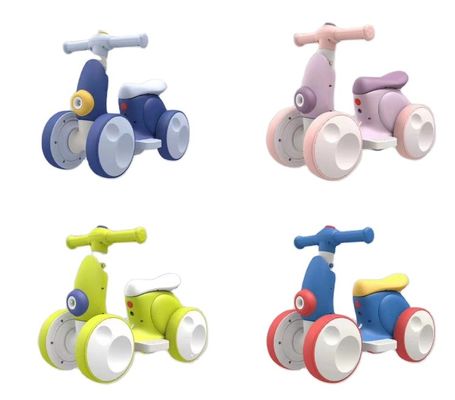 2023 Bebé 6V Balance eléctrico Carruaje de coche juguetes para niños Paseo en el coche Balanced Bike