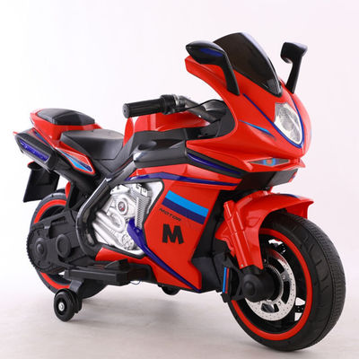 Niños de 2 a 8 años de edad montan en motocicleta con música y luz / batería recargable de 12V