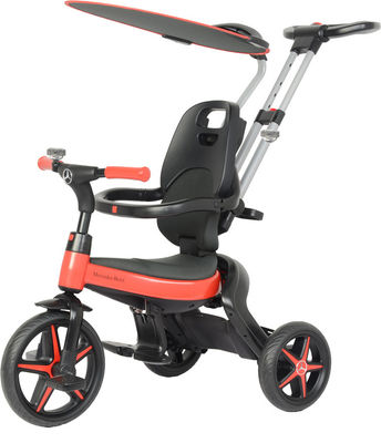 2023 Triciclo unisex para niños Viajar en bicicleta plegable Coche Tipo de plástico PP y rueda EVA