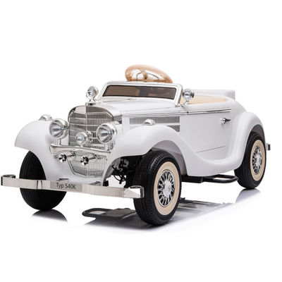 12V550 12000rpm *1 Motor Retro Electric Ride On Car Toy para niños hecho de plástico