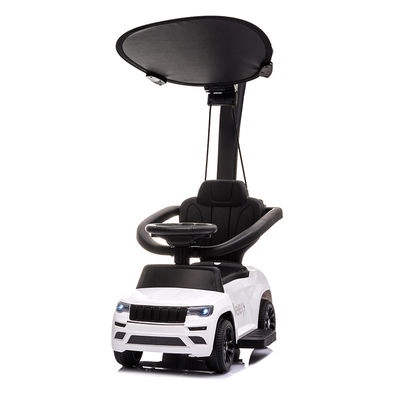 Scooter de bebé en forma de coche con música y luces Unisex Ride On Push Electric Balance Car