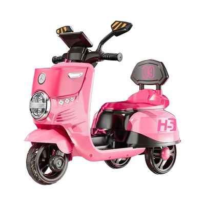 Plastico eléctrico para montar en motocicleta Juguete de coche para niñas 2 años de edad Cartón Tamaño 80 * 68 * 38