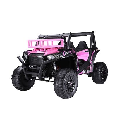 Niños eléctricos de plástico viajan en un coche de juguete con mando a distancia y batería de MP3 12v 24v estilo UTV