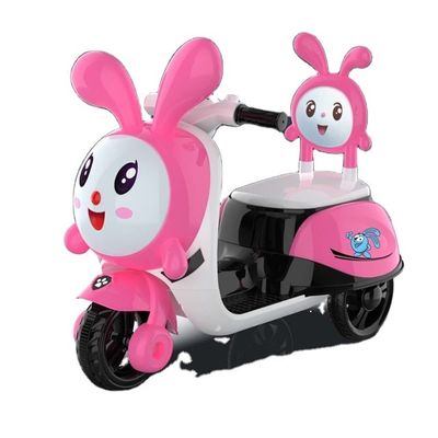 Classic Mini 6v Paseo en motocicleta juguetes coche para niños colorido música flash y venta