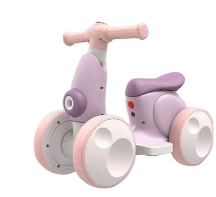 Bebé de plástico 6V bicicleta eléctrica de equilibrio paseo en coche juguetes para niños
