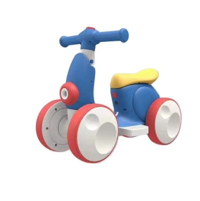 Modelo de Música Dispositivo de burbujas ligeras Scooter Bebé Balance eléctrico Car Bike para 2-4 años de edad