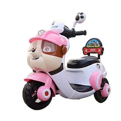 Motocicleta infantil de tres ruedas con luz y música Tiempo de carga 8-10 horas