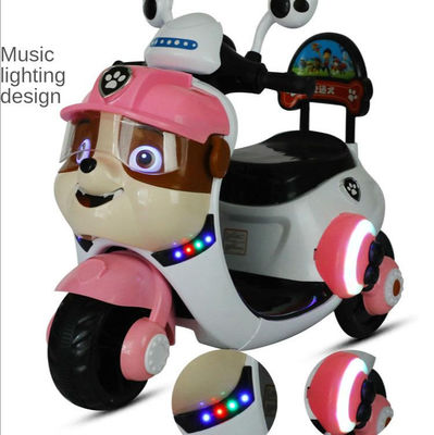 Motocicleta infantil de tres ruedas con luz y música Tiempo de carga 8-10 horas