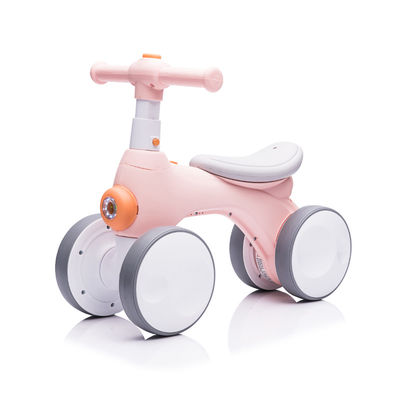 Mini Ride On Car Foot Push Mini Baby Balance Bike para niños Cuatro ruedas y plástico