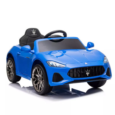 Material PP Educación de la primera infancia Coche musical para niños Carro eléctrico de 6v para niños