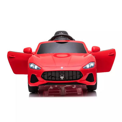 Material PP Educación de la primera infancia Coche musical para niños Carro eléctrico de 6v para niños