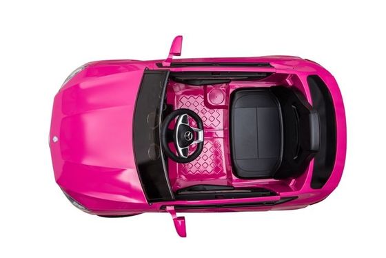 PP plástico 12v coche de juguete para niño de 4 años de edad un solo asiento de control remoto de batería operado