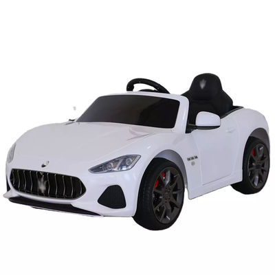Material PP Educación de la primera infancia Coche musical para niños Carro eléctrico de 6v para niños