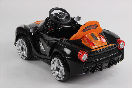 Super asiento único Negro niños coche paseo en 6v 12v coche eléctrico para niños pequeños