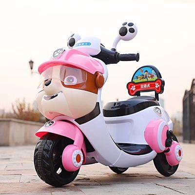 494PCS Bicicleta eléctrica para niños Triciclo juguete Paseo en coche para niños de 2 a 5 años
