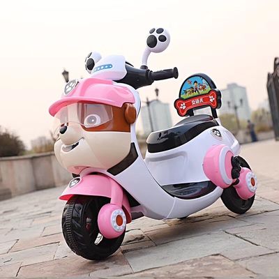 494PCS Bicicleta eléctrica para niños Triciclo juguete Paseo en coche para niños de 2 a 5 años