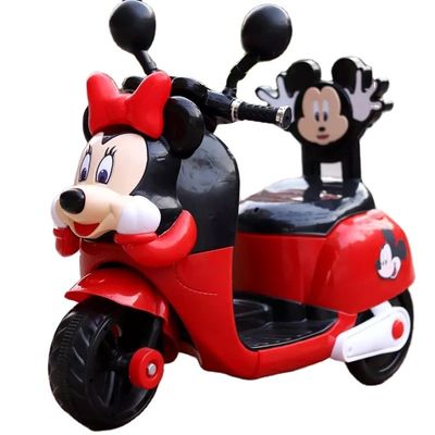 Carro de motocicleta eléctrica de 6 voltios para niñas Rango de edad de 2 a 4 años Juguete de conducción