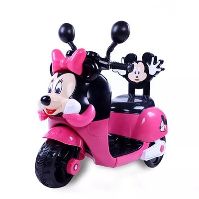 Carro de motocicleta eléctrica de 6 voltios para niñas Rango de edad de 2 a 4 años Juguete de conducción