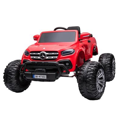 Tamaño del paquete 116*81.5*46.5cm Autorizado 24V 2 asientos Monster Truck Paseo en coche para niños