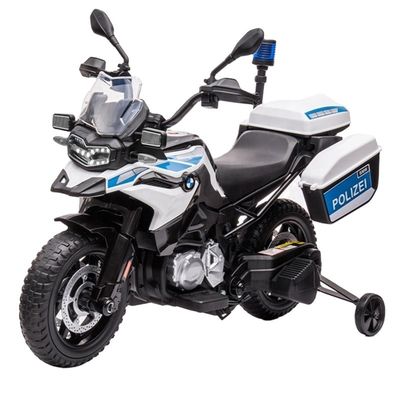 Tamaño de cartón 109*39*55 cm 12v Conducir en motocicleta autorizada con rueda EVA y música