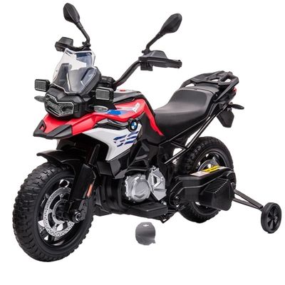 Tamaño de cartón 109*39*55 cm 12v Conducir en motocicleta autorizada con rueda EVA y música
