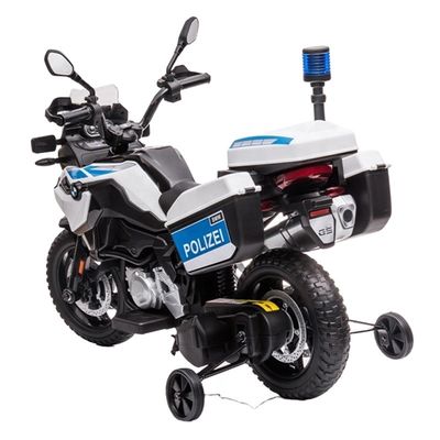 Tamaño de cartón 109*39*55 cm 12v Conducir en motocicleta autorizada con rueda EVA y música