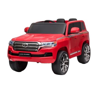 Land Cruiser con licencia 12v coche eléctrico paseo en coche para niños con diseño de control remoto