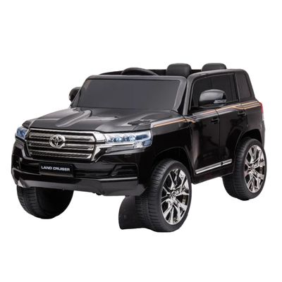 Land Cruiser con licencia 12v coche eléctrico paseo en coche para niños con diseño de control remoto