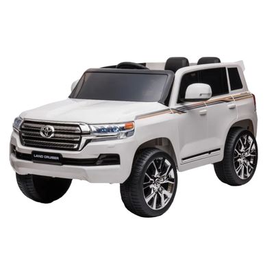 Land Cruiser con licencia 12v coche eléctrico paseo en coche para niños con diseño de control remoto