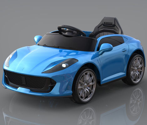Actualice el coche eléctrico 6V con música y control remoto