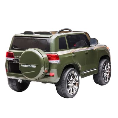 Land Cruiser con licencia 12v coche eléctrico paseo en coche para niños con diseño de control remoto