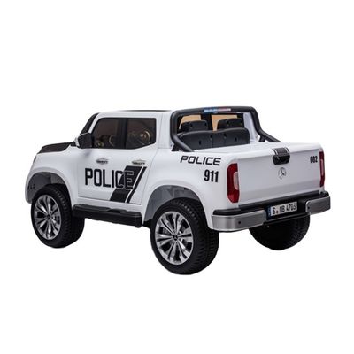 Tamaño de la maleta 142*77*40.5 2.4G Control remoto Dos asientos 12V Policía con licencia Viajar en coche para niños
