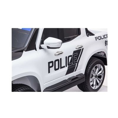 Tamaño de la maleta 142*77*40.5 2.4G Control remoto Dos asientos 12V Policía con licencia Viajar en coche para niños