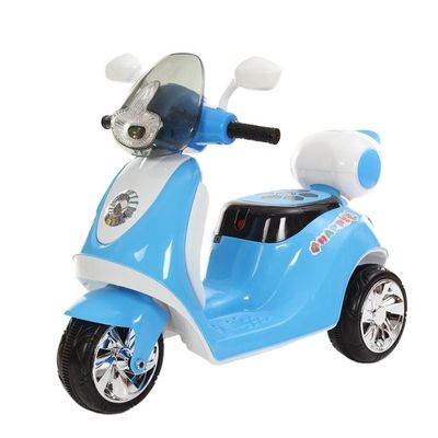 Viaje en motocicleta eléctrica para niños con asiento ancho y capacidad de carga super
