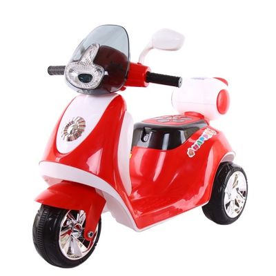 Viaje en motocicleta eléctrica para niños con asiento ancho y capacidad de carga super