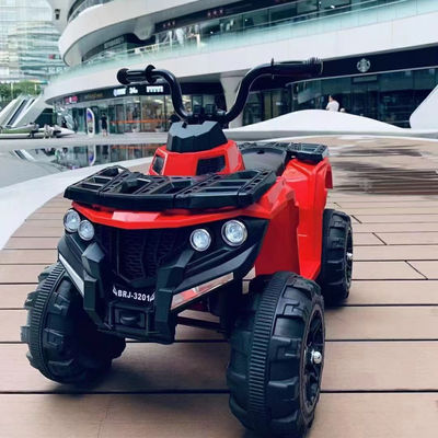Dual-Drive Cuatro ruedas de playa todoterreno ATV paseo en coche de juguete para niños material de plástico PP
