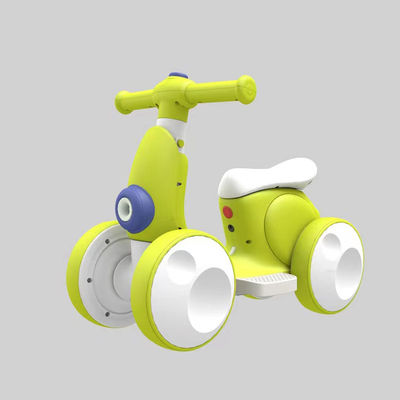 2023 Coches eléctricos para niños con música montada en la batería del dispositivo de burbujas del coche 6V4.5