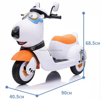 6v Motos eléctricas con música y luces G.W. N.W. 9.6/7.45 kg Tipo de plástico PP