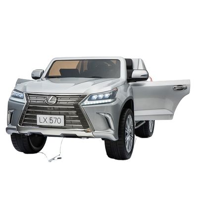 Color de pintura azul Bebé paseo en coche 12v SUV eléctrico juguete con control remoto y música